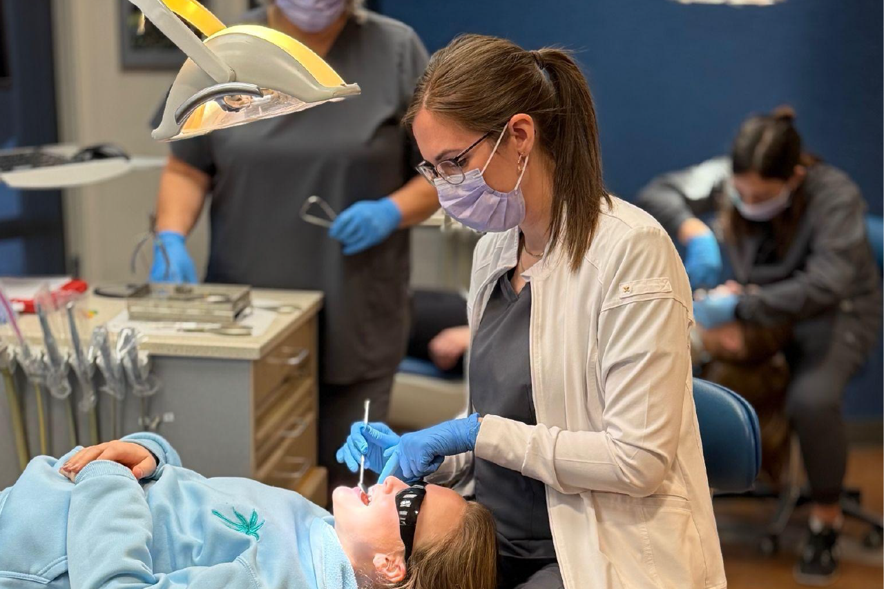 Dana and patient slide